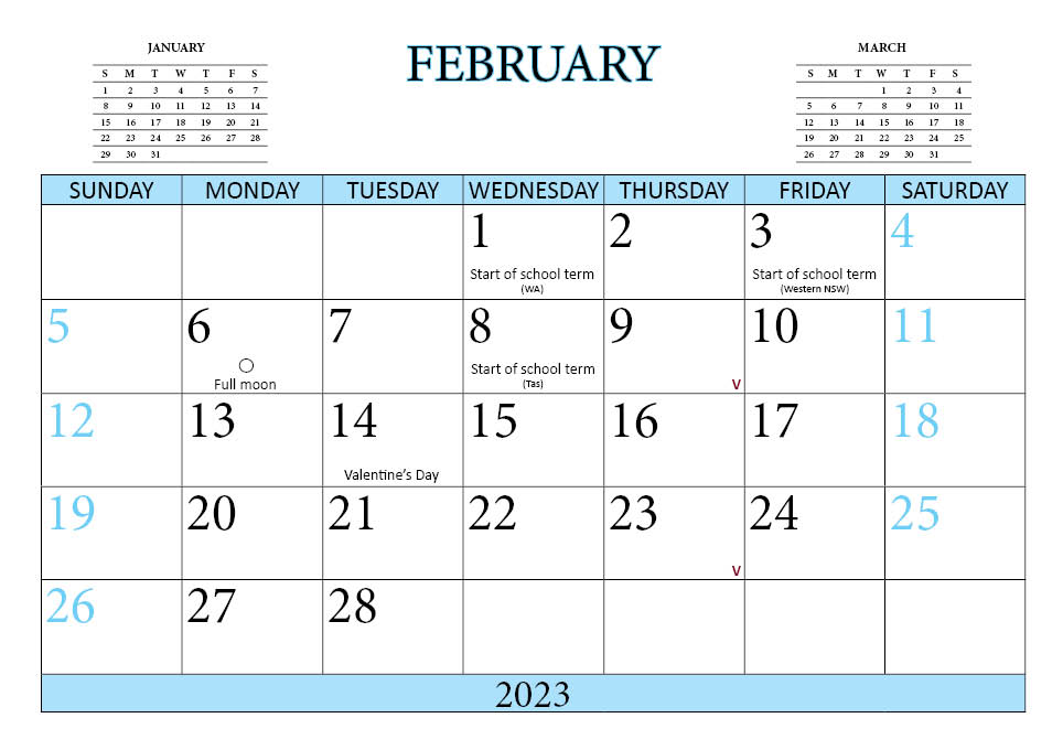 Feb dates